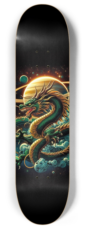 Dragon by Saturn Custom Skateboard 8 Inch Skateboard Deck