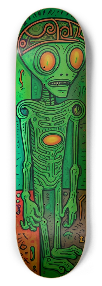ALIEN YO STREET DECK 02 8-3/4 Inch Skateboard