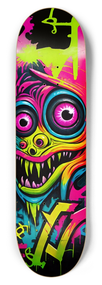 ALIEN YO HYBRID SHREDDER DECK 01 8-3/4 Inch Skateboard