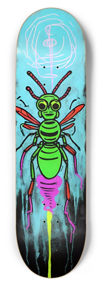ALIEN YO MUD WASP PUNK DECK 01 8-3/4 Inch Skateboard