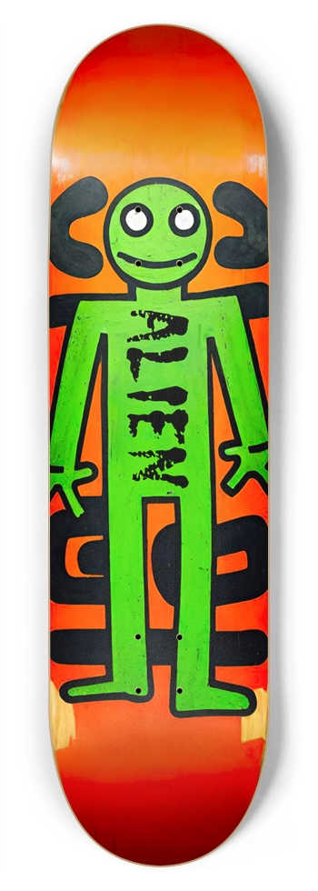 ALIEN YO STREET DECK 01 8-3/4 Inch Skateboard