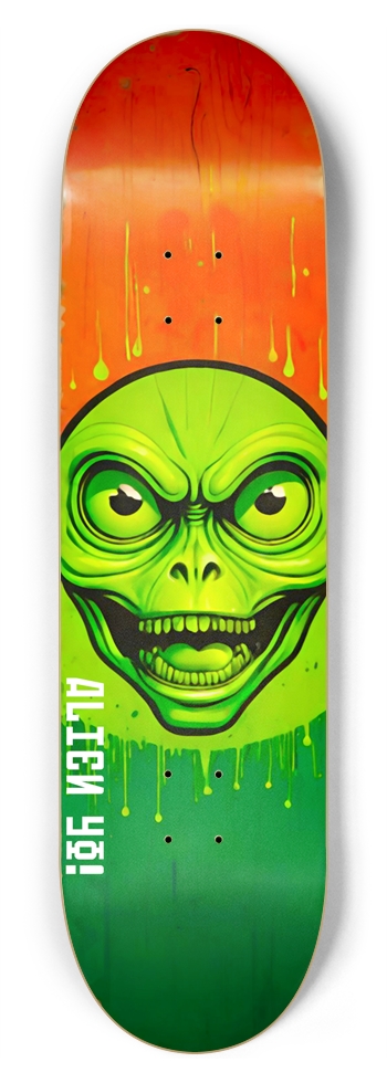ALIEN YO DECK 01 8-3/4 Inch Skateboard