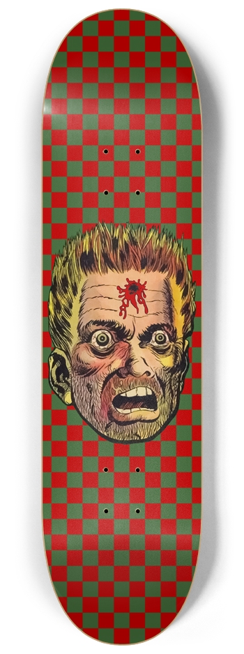 Bullet Head 8-1/4 Skateboard Deck