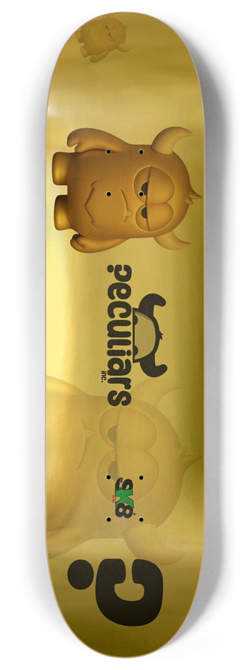Peculiar 8 Inch Skateboard Deck