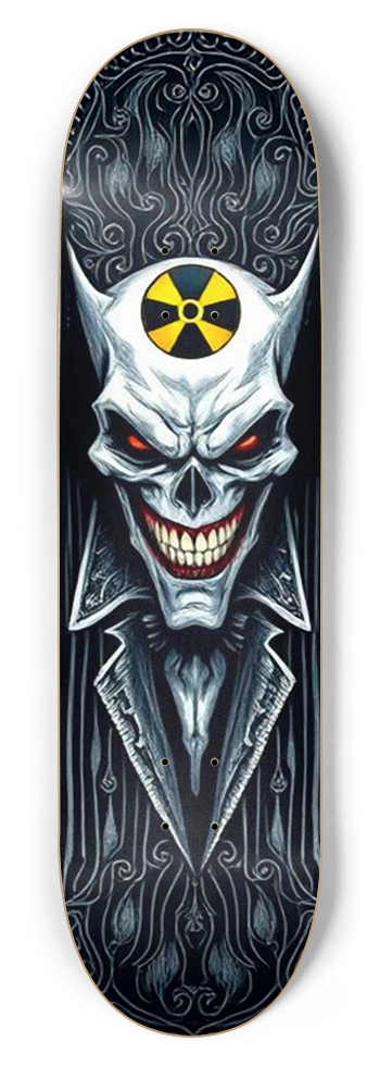 BATWISE BAMBOO JOKER DEATH CARD DELUXE LIMITED 03 8-3/4 Inch Skateboard