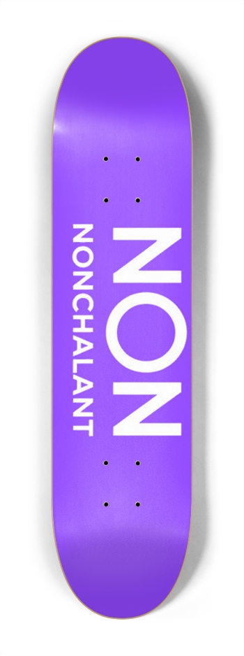 NONCHALANT X PURPLE