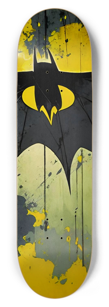 BATWISE - BATS RENDITION COLLECTOR DECK 06 8-3/4 Inch Skateboard