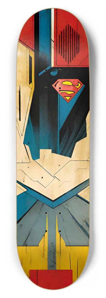 BATWISE - SUPES RENDITION COLLECTOR DECK 02 8-3/4 Inch Skateboard