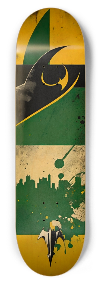 BATWISE - BATS RENDITION COLLECTOR DECK 010 8-3/4 Inch Skateboard