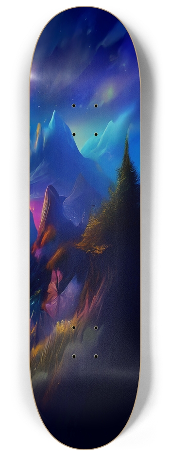 Colorful Dragon Series #3 8-1/4 Skateboard Deck