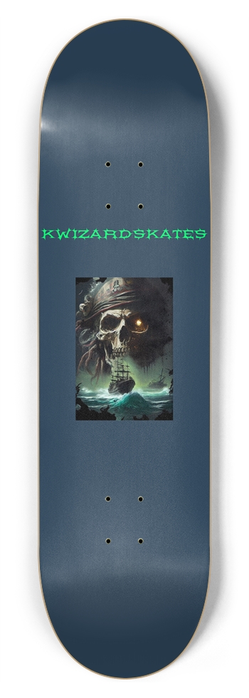NEW SCHOOL SKULL SHIP 8-3/4 Inch Skateboard