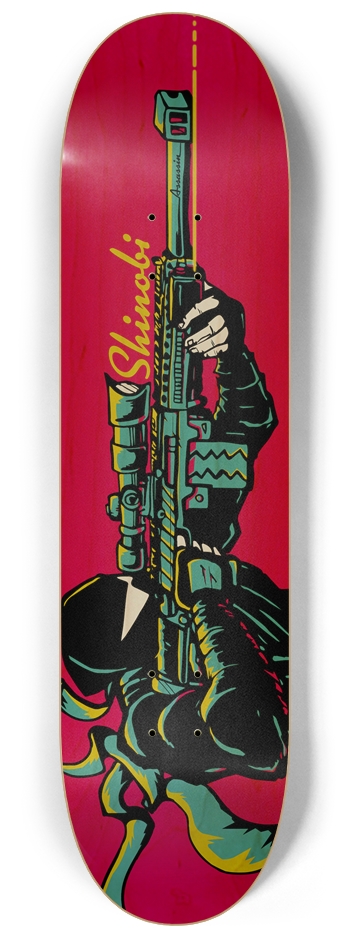 Assassin 8-1/4 Skateboard Deck