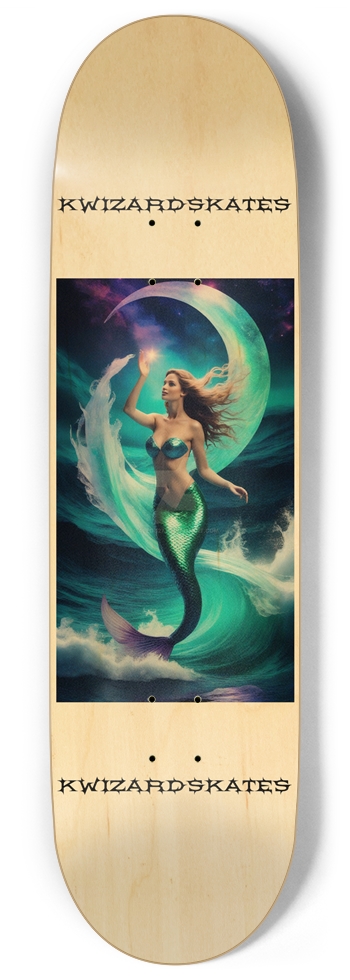 NEW SCHOOL MERMAID MOONLIGHT 9 Inch Skateboard