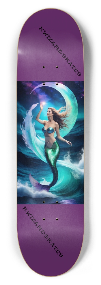 PRO MERMAID MOONLIGHT 8-1/2 Skateboard Deck