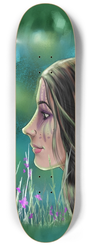 Forest Girl 8.25" x 32"