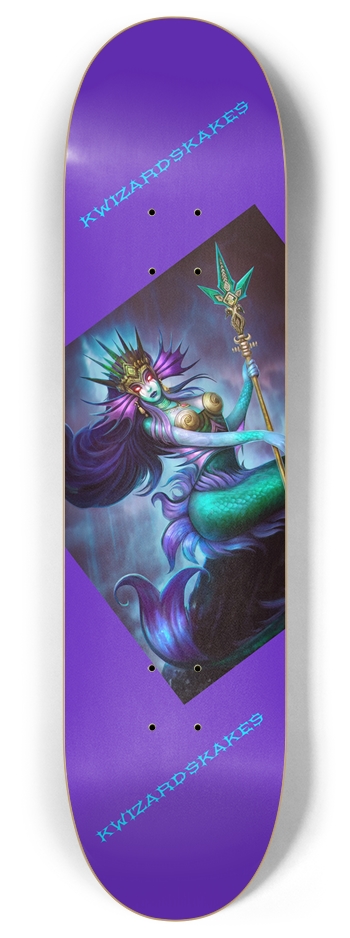 PRO MERMAID 8 Inch Skateboard Deck