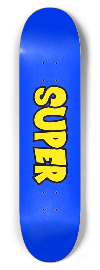 SUPER 004 7-3/4 Skateboard Deck 