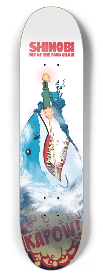 Top of the Food Chain - 7.87 Inch 7-7/8 Skateboard Deck