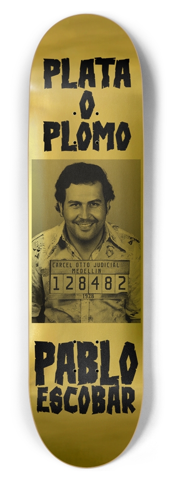 Plata O Plomo 8-1/2 Skateboard Deck