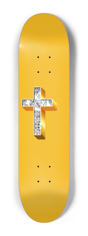 GOD SQUAD (THE CROSS) 7-1/4 Mini/Kid Skateboard
