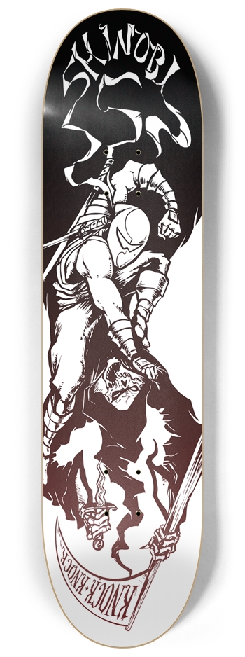 Shinobi Comes Knocking 8-1/4 Skateboard Deck