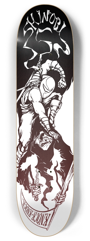 Shinobi Comes Knocking - 8 Inch 8 Inch Skateboard Deck
