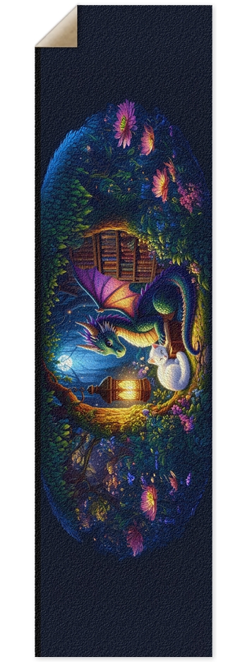 Dragon reading 9 x 33 Inch Griptape