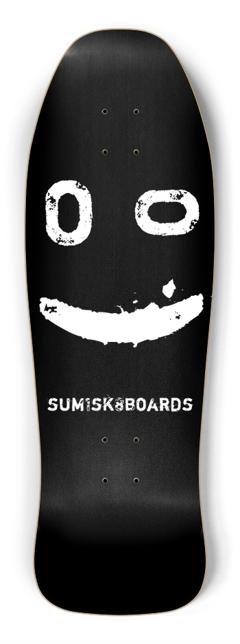 sum1sk8boards smiley shredder shape board Shredder Shape