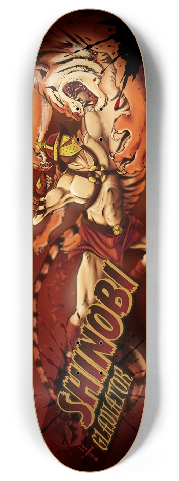 Gladiator - 8 Inch 8 Inch Skateboard Deck