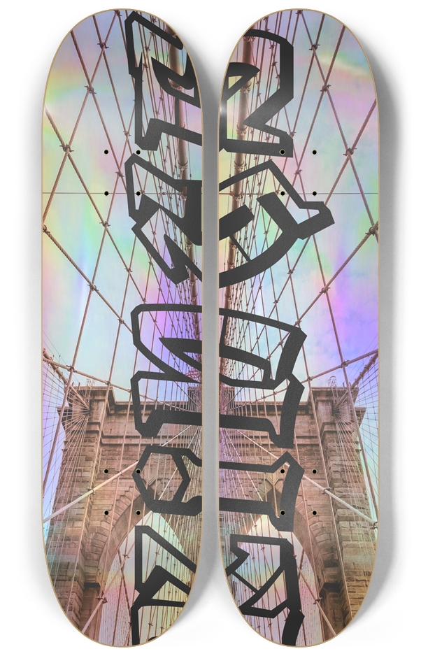 Skateboard Series 2 Deck Wall Series