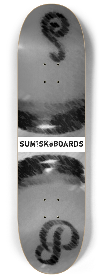 sum1sk8boards salt & pepper 8 1/4 board 8-1/4 Skateboard Deck
