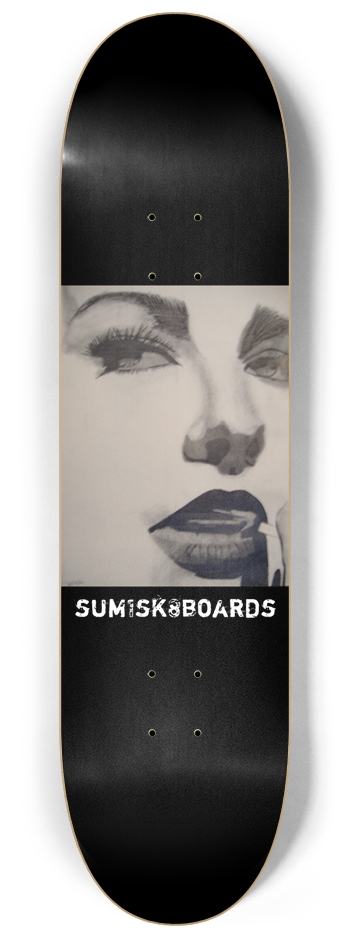 sum1sk8boards face 8 1/4 board 8-1/4 Skateboard Deck