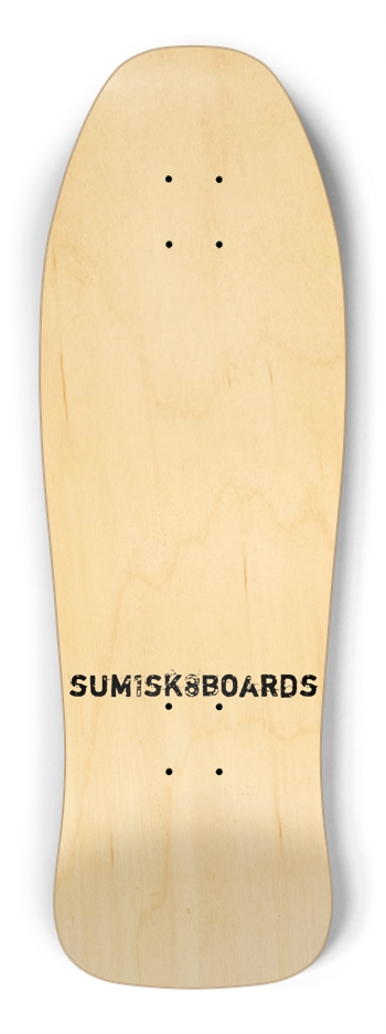 sum1sk8boards natural shredder shape