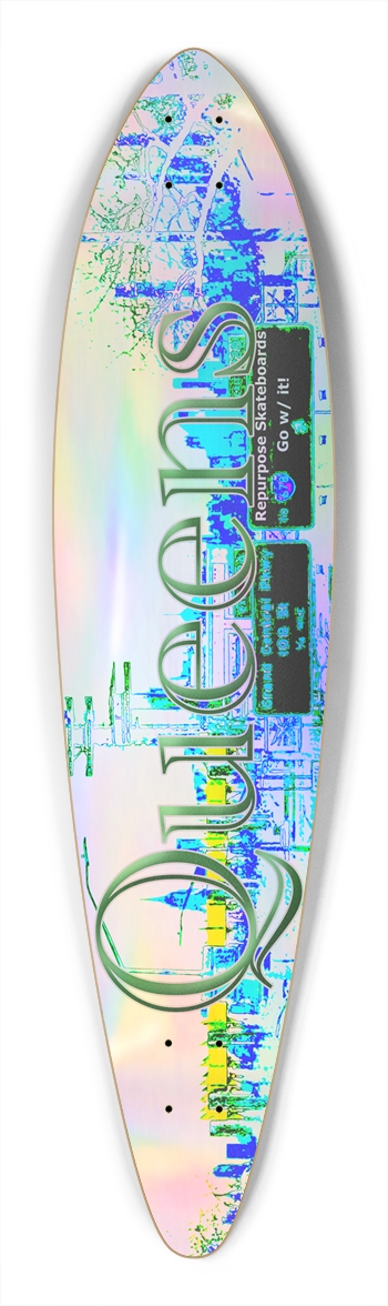 Queens Longboard Pintail Longboard