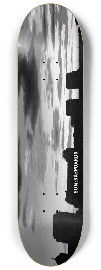 sum1sk8boards city skyline 8 1/4
