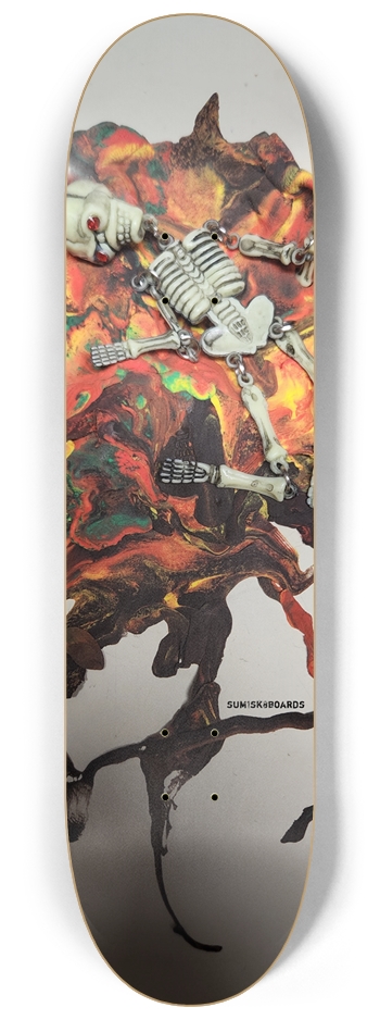 sum1sk8boards  skeleton 8 1/4