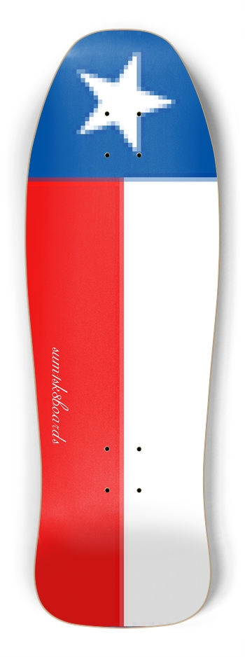 sum1sk8boards Texas shredder shape 