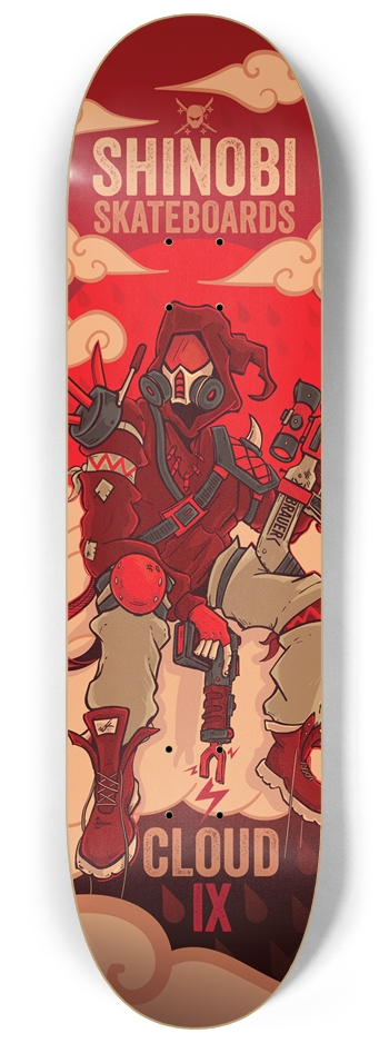 CLOUD IX 8-1/4 Skateboard Deck