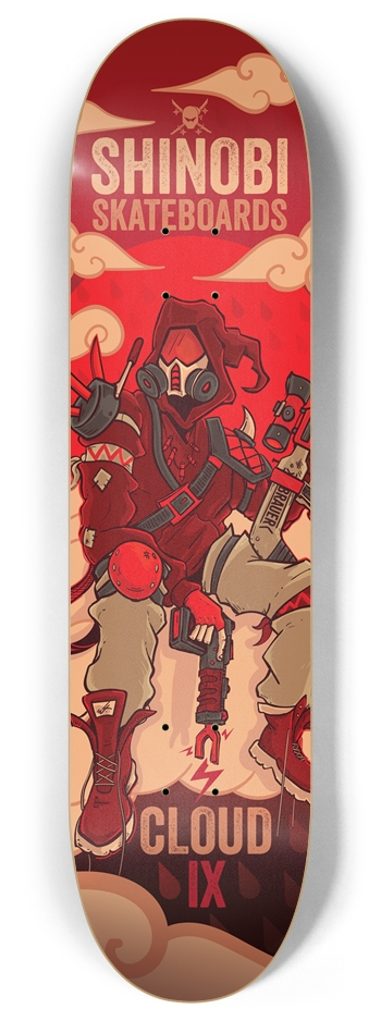 CLOUD IX - 8 Inch 8 Inch Skateboard Deck