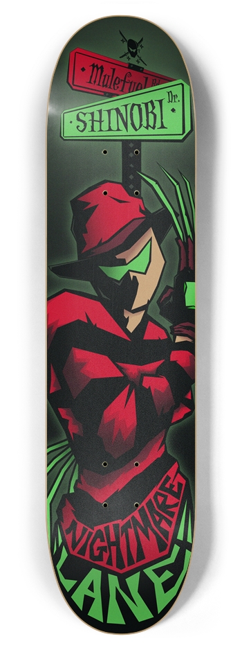 Nightmare Lane - 7.87 Inch 7-7/8 Skateboard Deck