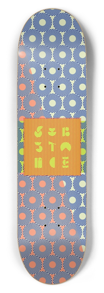 Donuts - Popsicle 8.5 8-1/2 Skateboard Deck