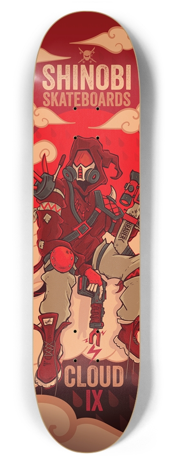 CLOUD IX - 7.87 Inch 7-7/8 Skateboard Deck