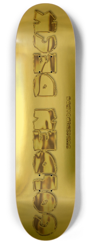 sum1sk8boards gold 8 1/4 