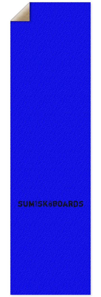 sum1sk8boards logo blue griptape 10 x 36