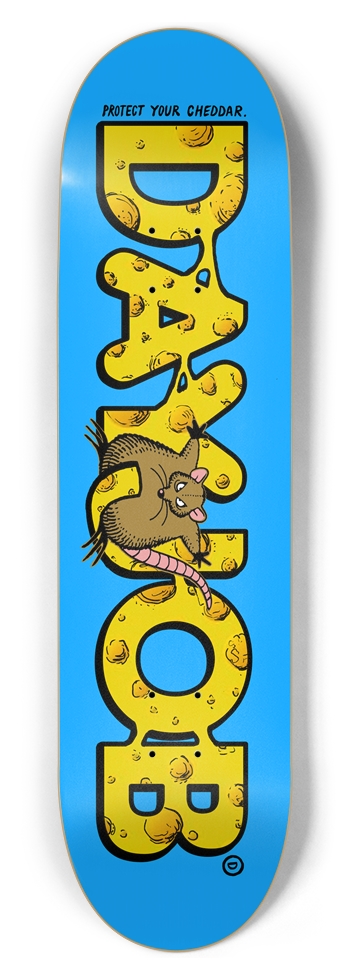 PROTECT YOUR CHEDDAR 8-1/2 Skateboard Deck