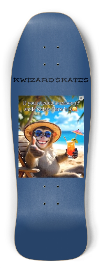 OLD SCHOOL BEACH MONKEY Shredder Shape