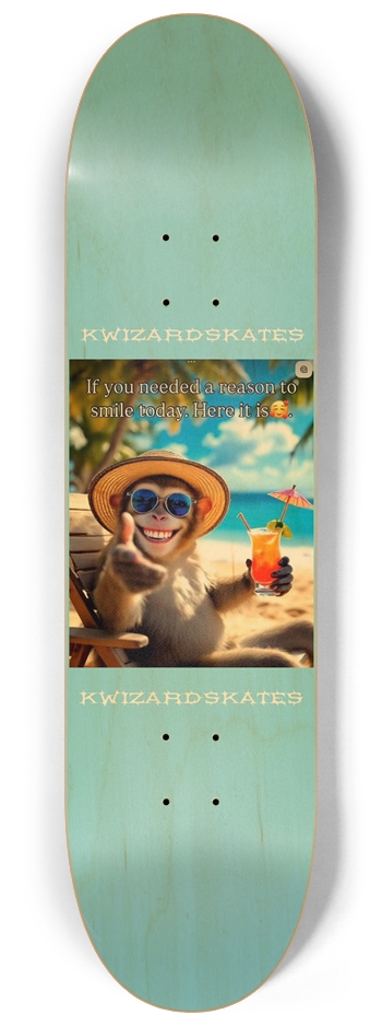 PRO DRIFTWOOD BEACH MONKEY 8-1/4 Skateboard Deck