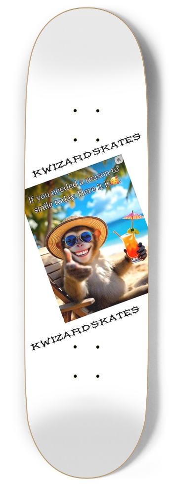 NEW SCHOOL BEACH MONKEY 9 Inch Skateboard