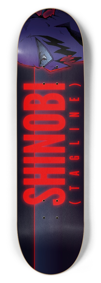 Ninja Stuff - 8.5 Inch 8-1/2 Skateboard Deck