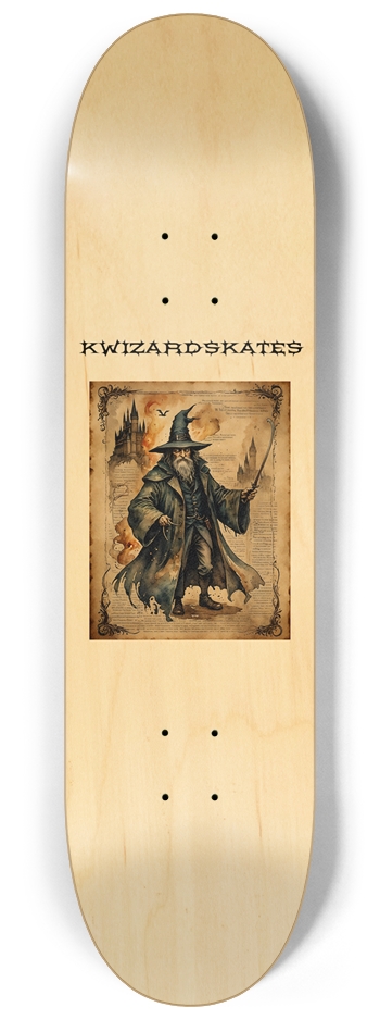 PRO WIZARD 8-1/4 Skateboard Deck